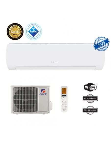 Aparat de aer condiționat Gree Muse ECO Inverter 18000 BTU GWH18AAD-K6DNA1B