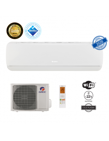 Aparat de aer condiționat Gree G Tech ECO Inverter  GWH09AEC-K6DNA1A 9000 BTU