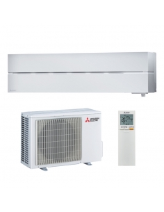 Mitsubishi Electric MSZ-LN25VG2W+ MUZ-LN25VG2 9000 BTU Solid White