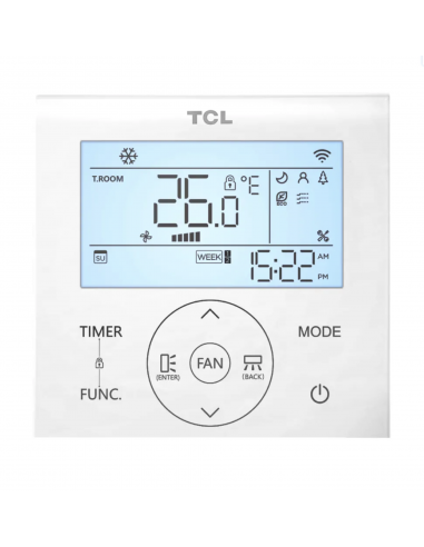 Sistem aer condiționat tip caseta TCL 24000 BTU A++
